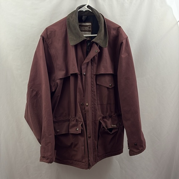 Driza-Bone Women’s Coat Size Large Maroon Water-resistant Aussie Ranger - Picture 3 of 11